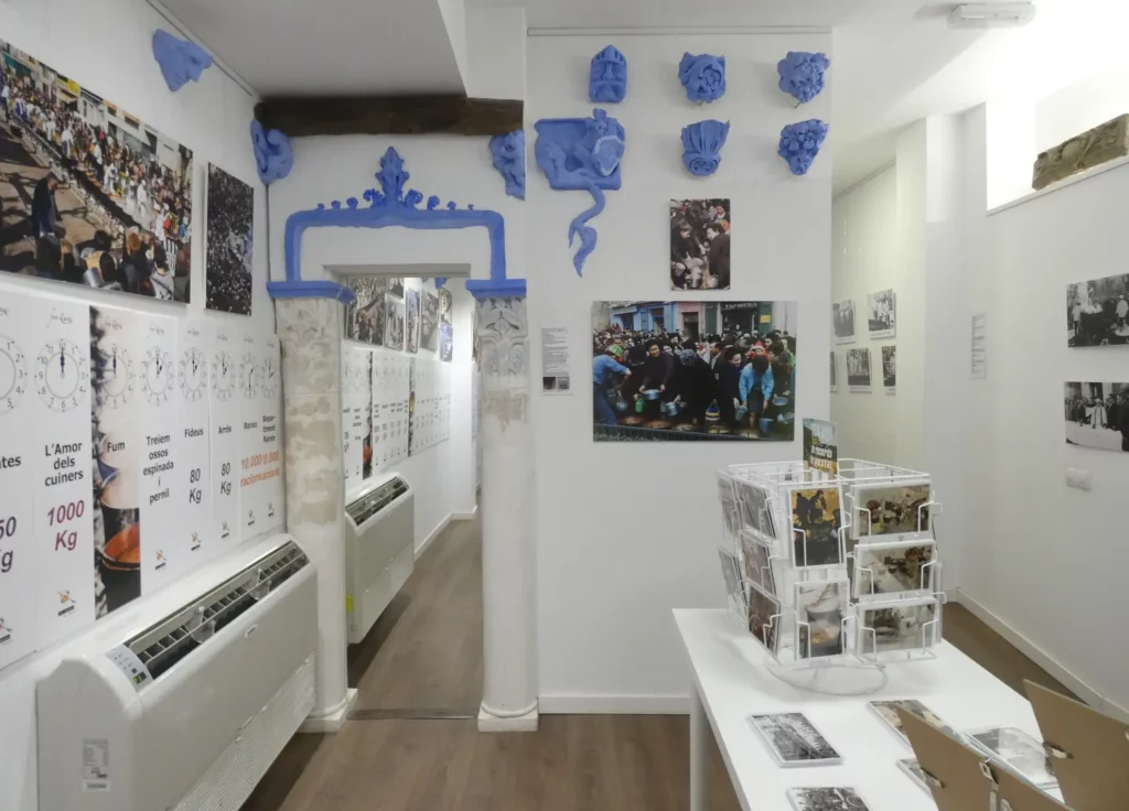 Aspecte de la casa Samarra durant la mostra