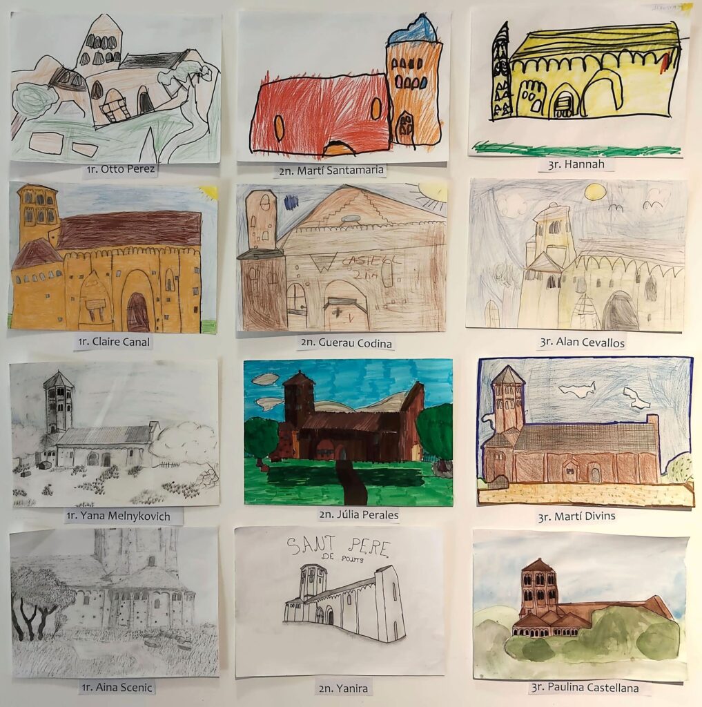 Imatge dels dibuixos guardonats