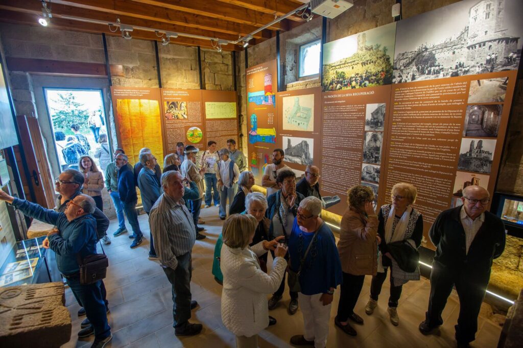 Aspecte de l’interior del cos de la canònica