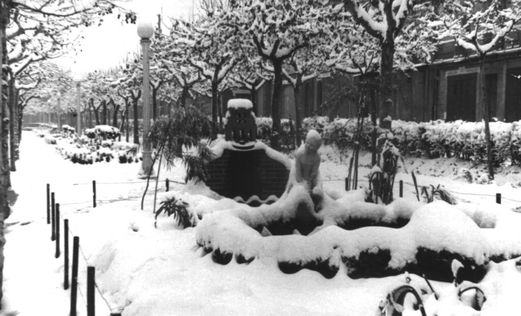 Imatge del Passeig nevat